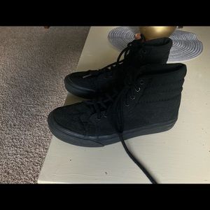 VANS black high tops